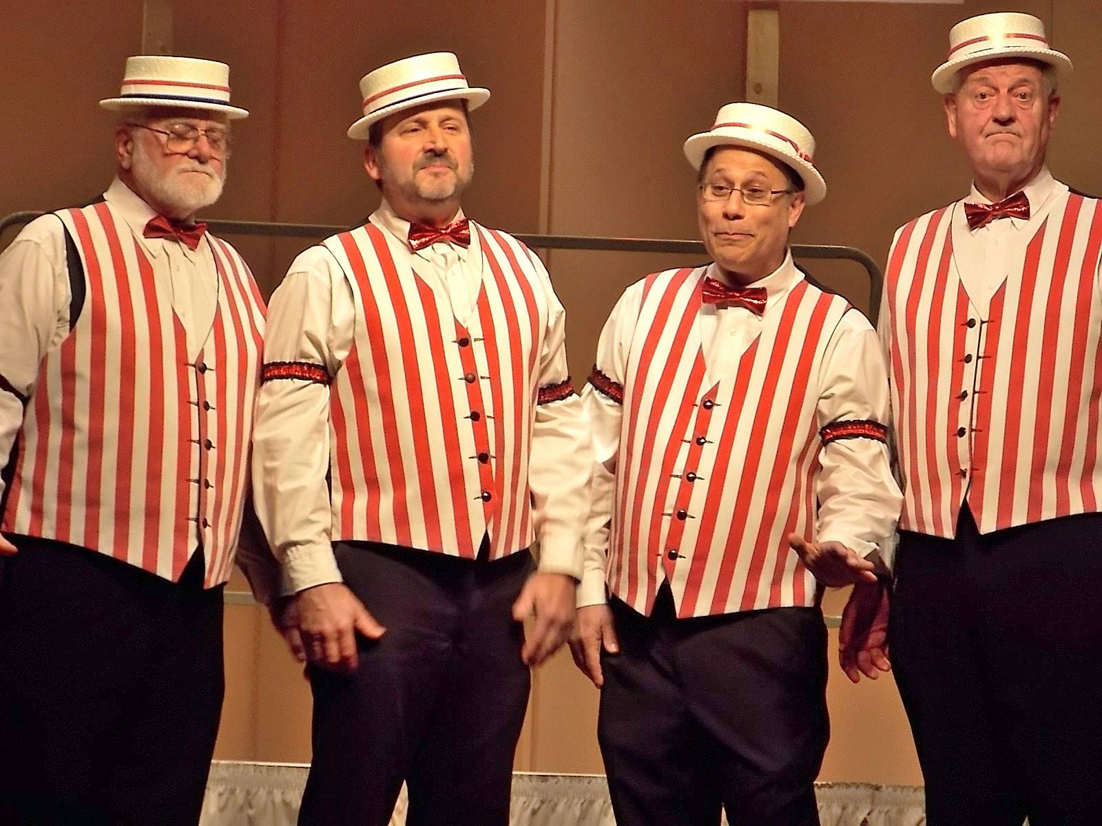 Picture of the Barbershop Quartets at Put-in-Bay